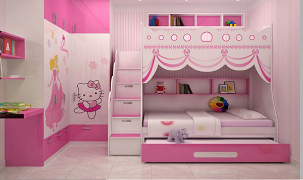 Phòng ngủ bé gái